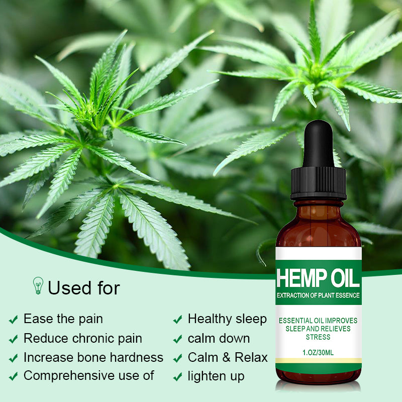 CBD OIL Relieve Muscle Soreness Pain Improve Sleeping Herbal Massage Essential Oil