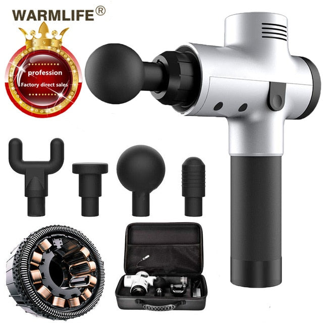 Phoenix A2 Muscle Massage Gun Deep Tissue Massager Therapy Gun Exercising Muscle Pain Relief Weight Loss Expert