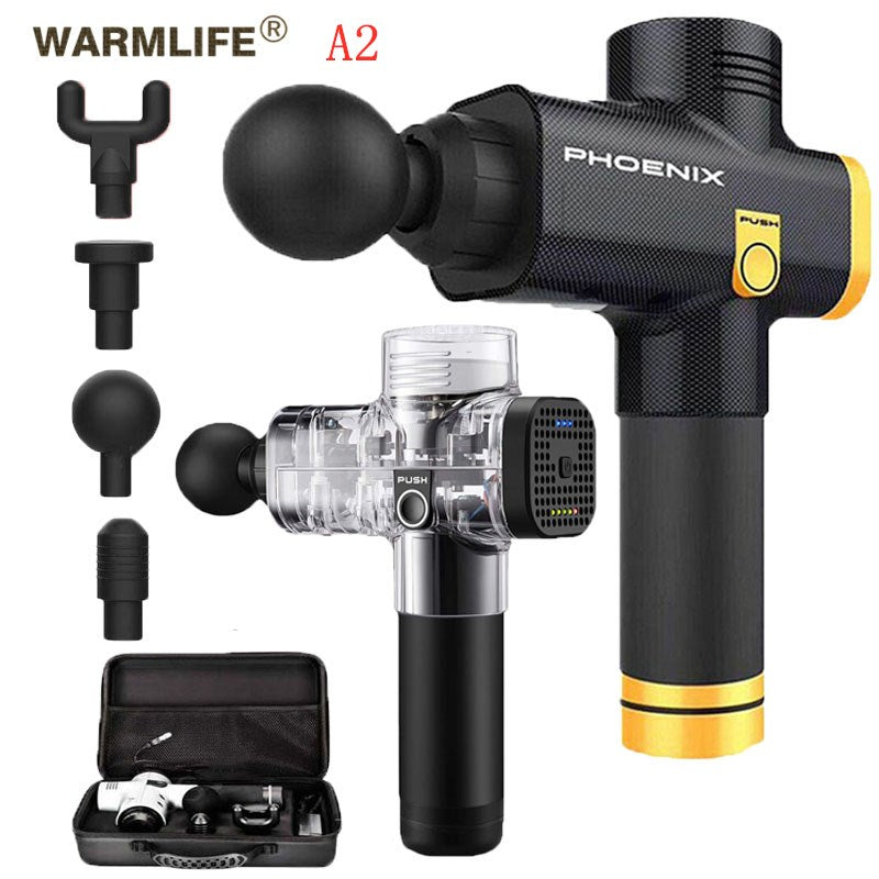 Phoenix A2 Muscle Massage Gun Deep Tissue Massager Therapy Gun Exercising Muscle Pain Relief Weight Loss Expert