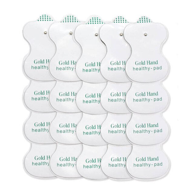 Health care electric tens pads cable meridian therapy Muscle massager machine Slim Relax Fat Burner patch pain rechargeable tens