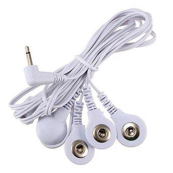 Health care electric tens pads cable meridian therapy Muscle massager machine Slim Relax Fat Burner patch pain rechargeable tens