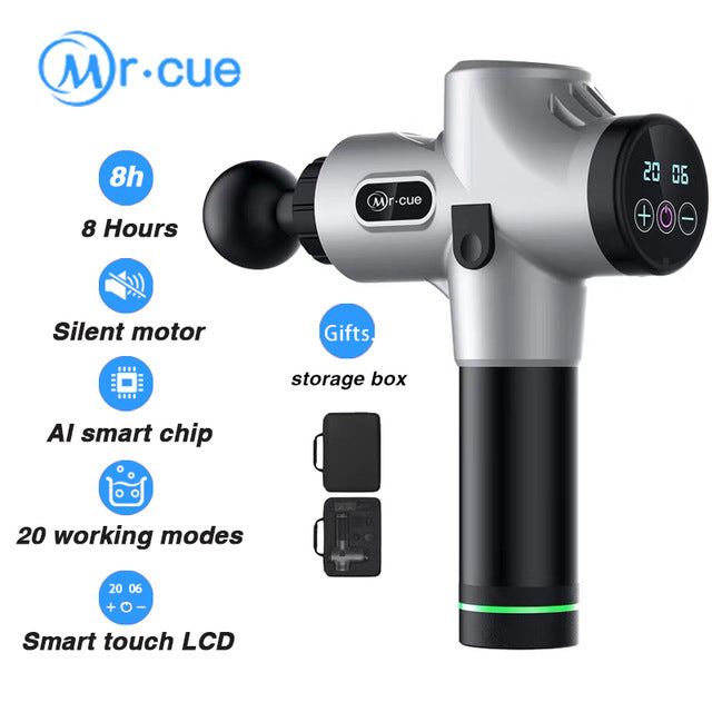 Lifetime Warranty Muscle Massage Gun Body Massager Therapy Massager Exercising Muscle Pain Relief Body Muscle Relax Massagea