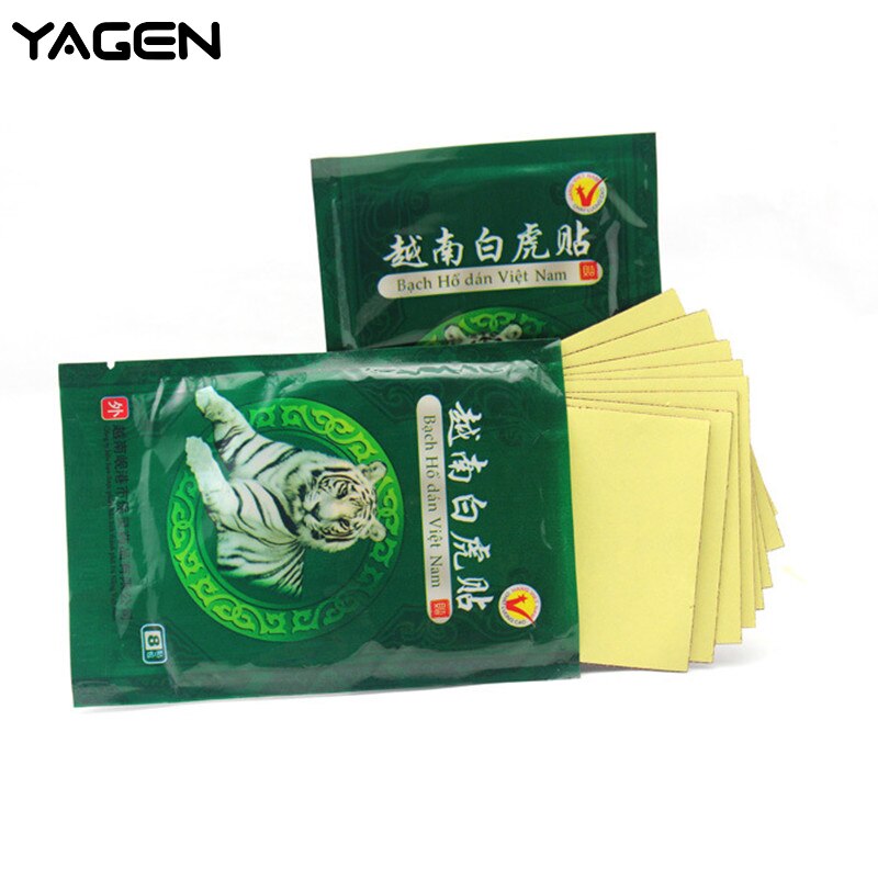24pcs Tiger Balm Plaster Pain Relieving Patches Muscle Back Pain Athritis Strain Rheumatism Body Massage Relaxation Human Care