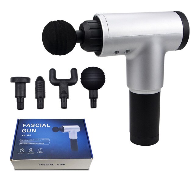 Muscle Massage Gun Deep Tissue Massager Fitness Exercise Pain Relief Electric Massager Professional Body Relaxation Fascia Gun