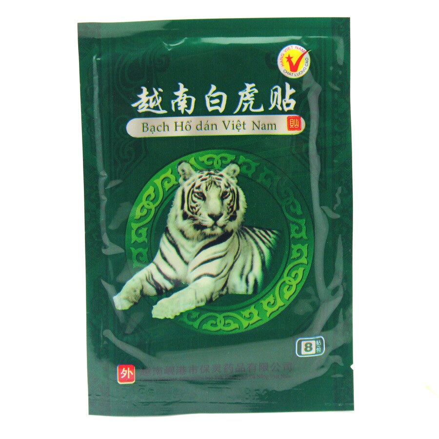 80Pcs White Tiger Balm Paste Pain Relieve Patch Soothing Muscles Medicated Plasters Home Health Care Body Relax
