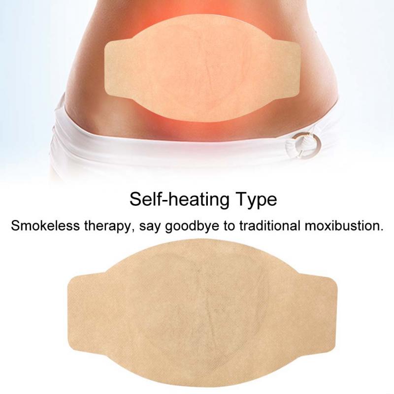 10Pcs Self-heating Warm Moxibustion Stickers Neck Shoulder Back Pain Relieve Patch Health Care Massage