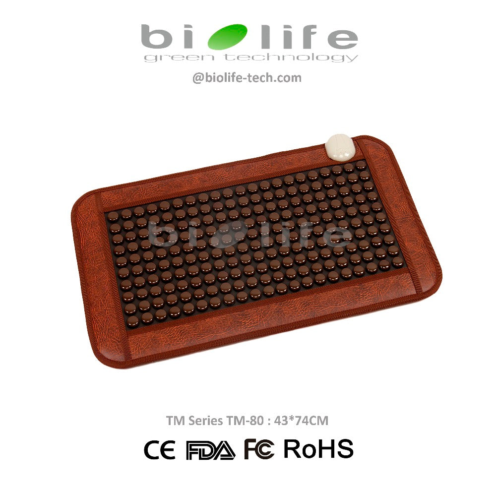 NM series Korea Tourmanium Stone Healing Infrared Thermal Nugabest Similar Massage Therapy Tourmaline Mat