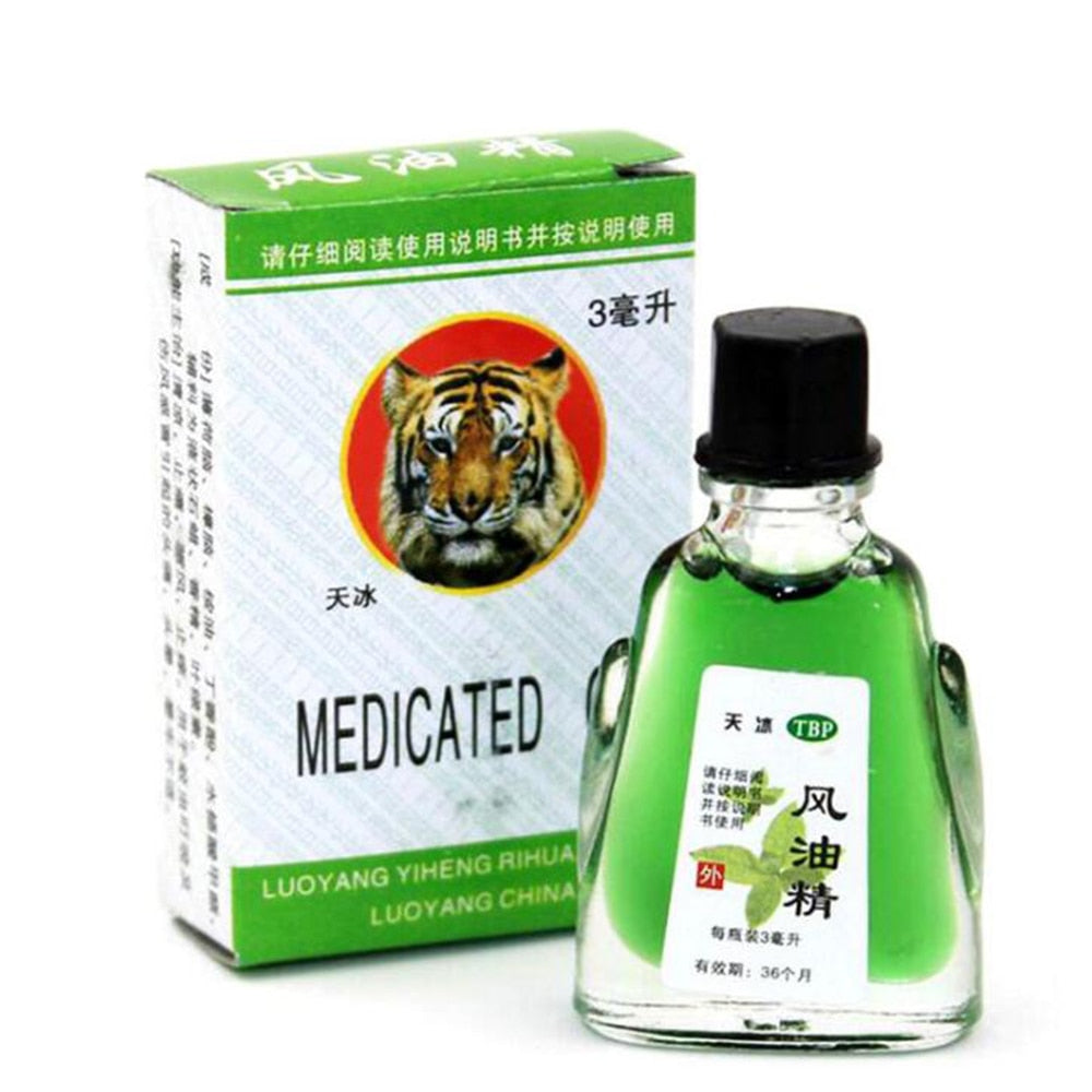 100% Original Tiger Essential Oil Balm Ointment Muscle Pain Relieving Patch Relaxation Arthritis Herbal White Tiger Oil D139