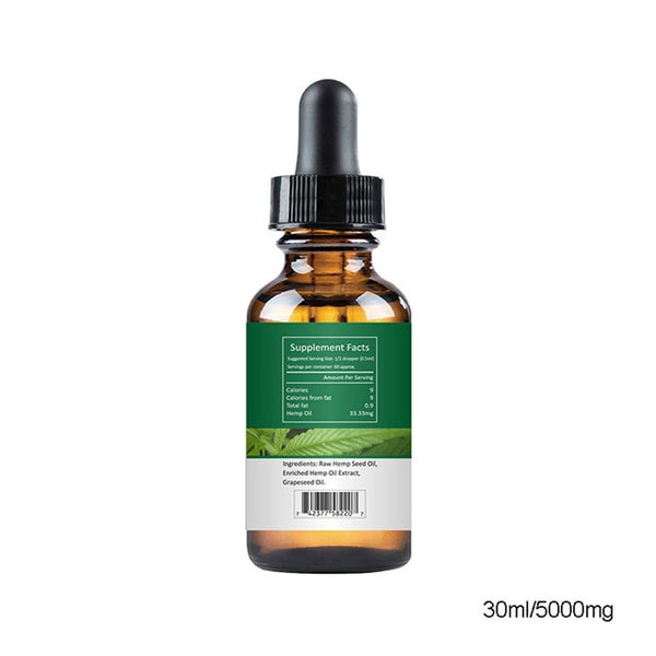 High Quality Essential Oil Hemp Seed Relieve Stress Pain Care Sleeping Aid Relax Soothing