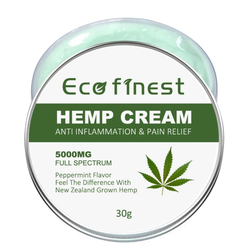 30g Professional Hemp Balm Salve Cream Muscle Pain Relief Health Care With 2500/5000mg Herbal Supplemant