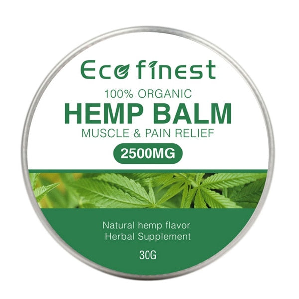 30g Professional Hemp Balm Salve Cream Muscle Pain Relief Health Care With 2500/5000mg Herbal Supplemant