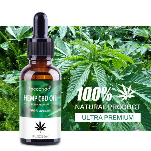 15/30ml 100% Natural Organic Hemp Seed Oil, Sleep Aid Anti Stress Hemp ...