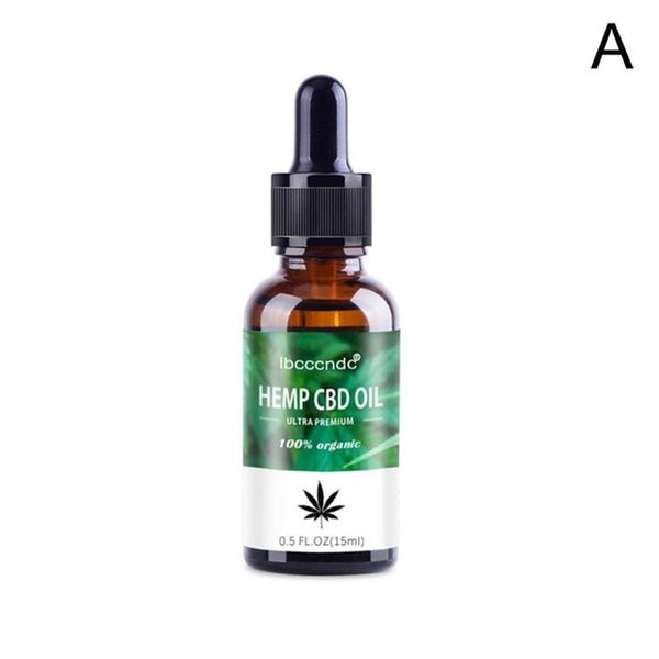 15/30ml 100% Natural Organic Hemp Seed Oil, Sleep Aid Anti Stress Hemp Extract Drops for Pain, Anxiety & Stress Relief Skin Care