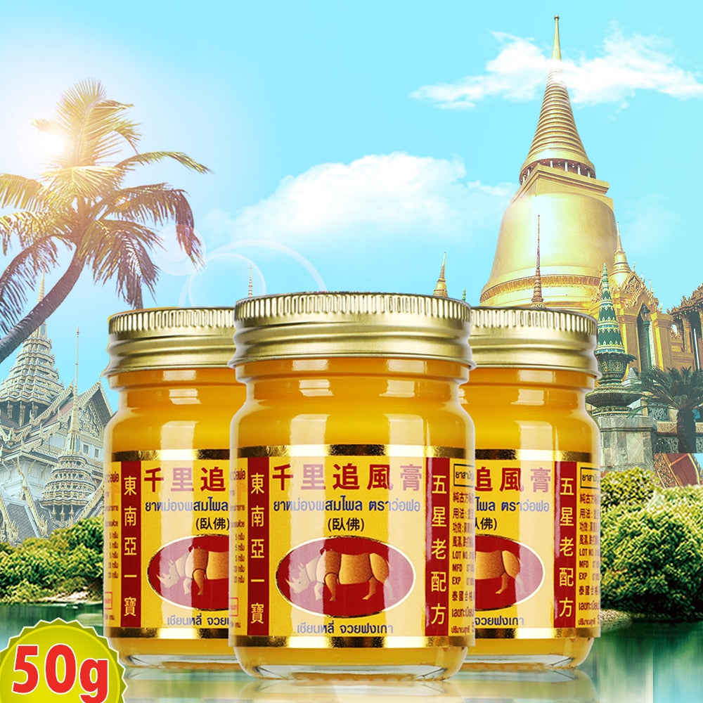 Thailand Arthritis backache analgesic joint ointment Muscle Sprain balm bruise massage itch headache back pain cream for pain