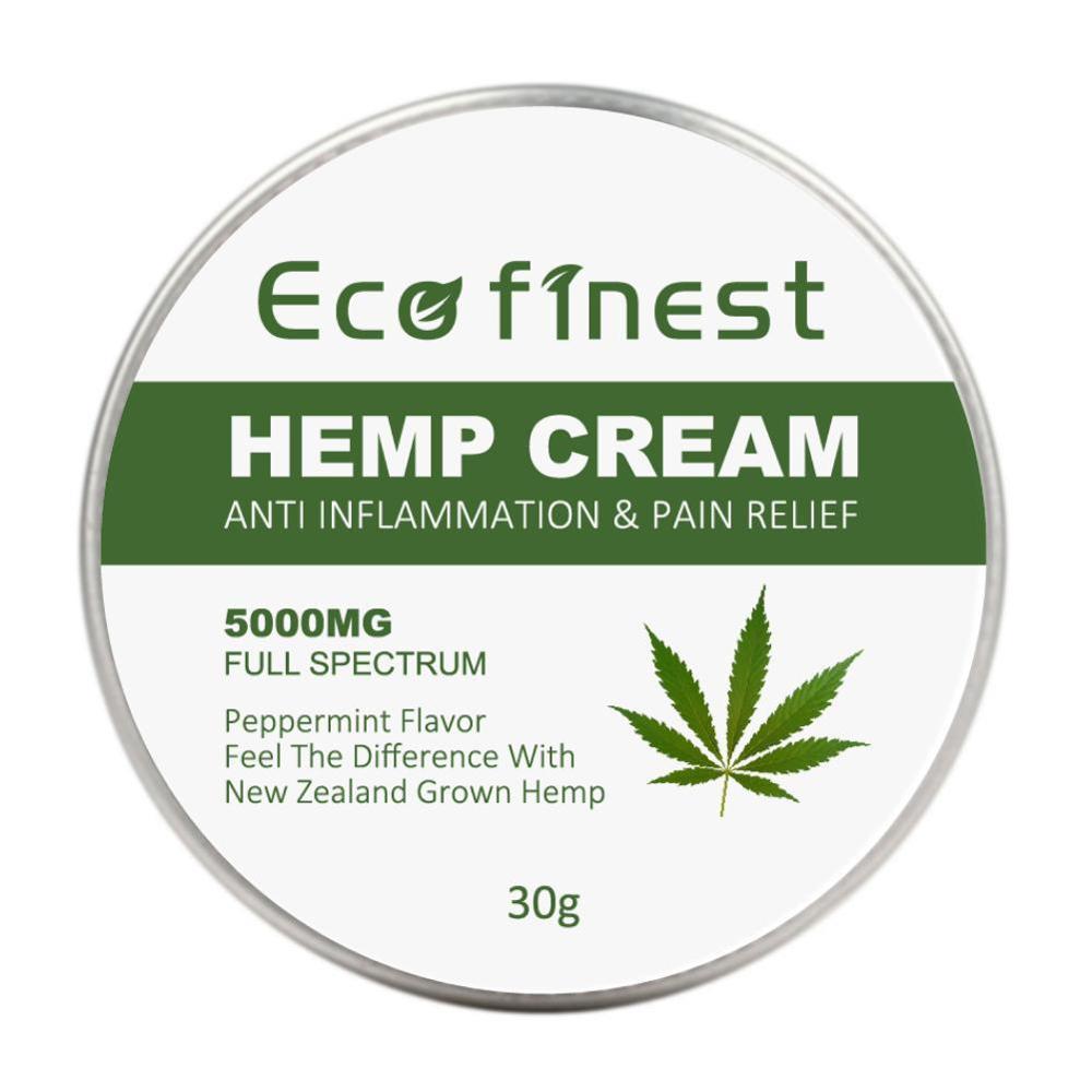 30g Hemp Cream Relieves Muscle and Joint Pain Anti-Inflammation and Pain Relief 5000Mg Acne Treatment Reduce Inflammation