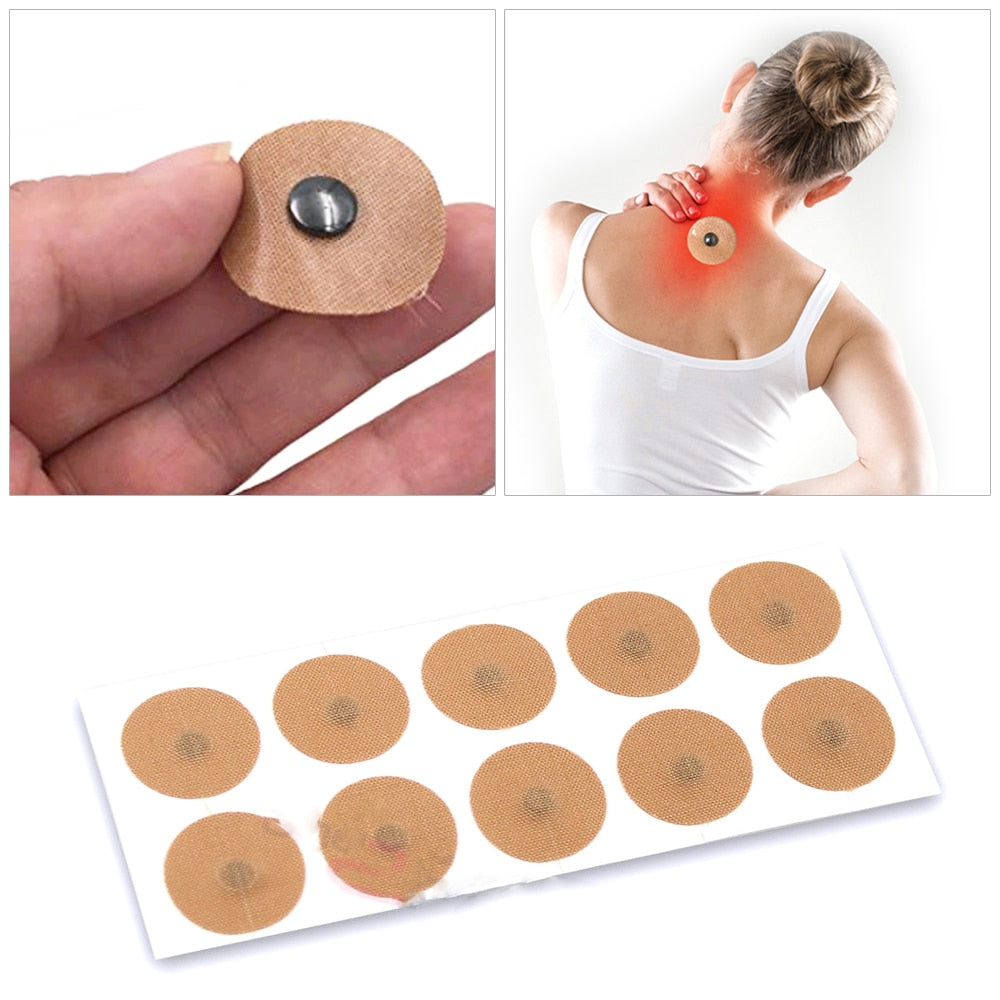 1Sheet(10 Magnet) Magnetic Patches Pain Relief Body Health Magnet Natural Therapy For Spurs Hyerplasia Lumber Back Waist