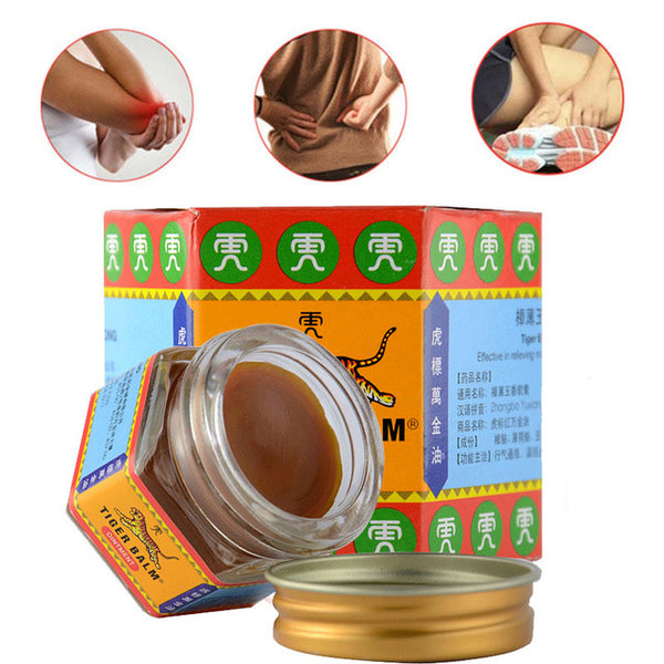 YAGEN 100% Original White Red Tiger Balm Massage Super Extra Strength Pain Relieving Ointment Cream 19.4g for dropshipping
