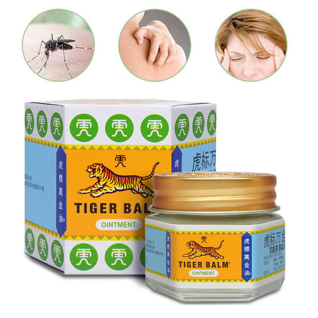 YAGEN 100% Original White Red Tiger Balm Massage Super Extra Strength Pain Relieving Ointment Cream 19.4g for dropshipping