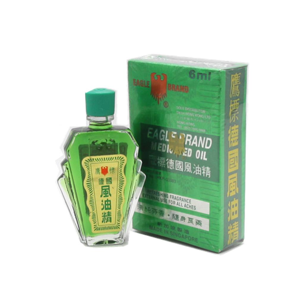 EAGLE BRAND 6ml  Balm Refreshing Oil For Headache Dizziness Medicated Oil Relieving Muscle & Joint Pain Fengyoujing