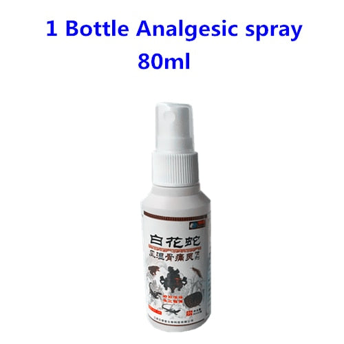 Warming Heating Pain Relief Sprays,Rheumatism Pain Plaster to Relieve Pain Essential oil Health Care Pain Relief Ointment 80ml