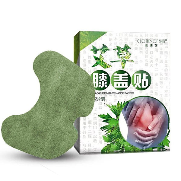 Knee moxa plaster Hot moxibustion Self Heating Pain Relieving warming meridians Patches plaster Wormwood Sticker
