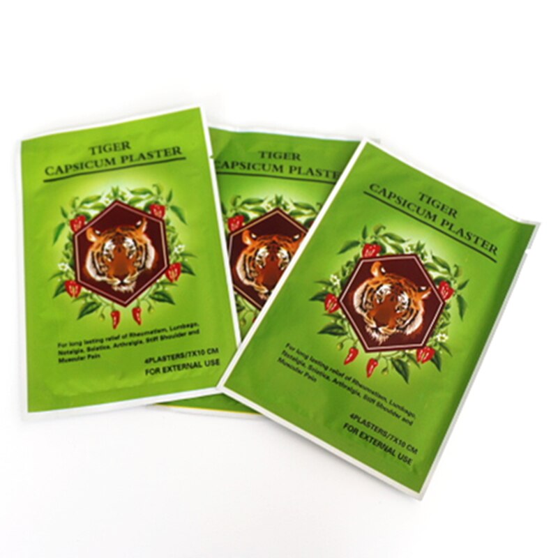 100pcs Pain Relieving Patch Chinese Medical Capsicum Plaster Back/Muscle Pain Killer Joint Neck Arthritis Pain Reliever 7*10CM
