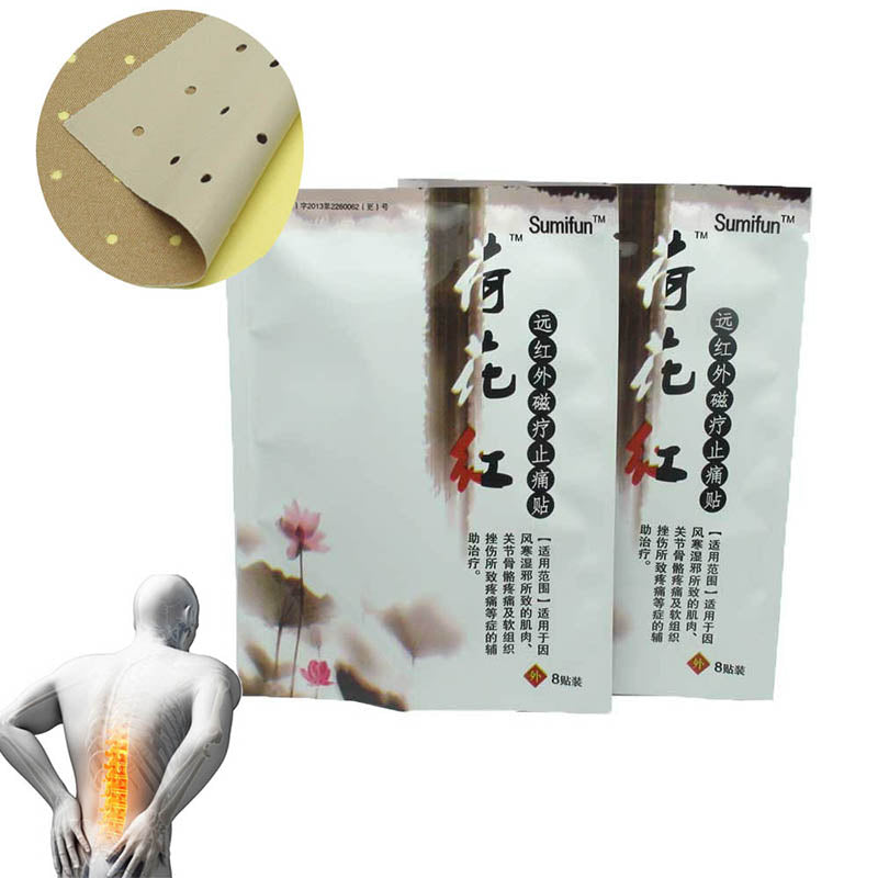 160Pcs=20Bags Pain Relief Plaster Pain Relieve Patch for Muscle Back Shoulder Pain Balm Rthritis Massager Orthopedic Plaster