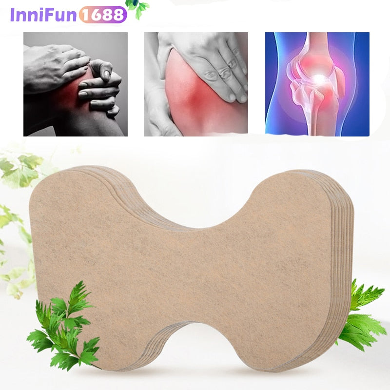 10pcs Artemisia Argyi Extract Knee Ointment Knee Joint Pain Relief Plaster For Rheumatoid Arthritis Chinese Herbal OintmentPaste