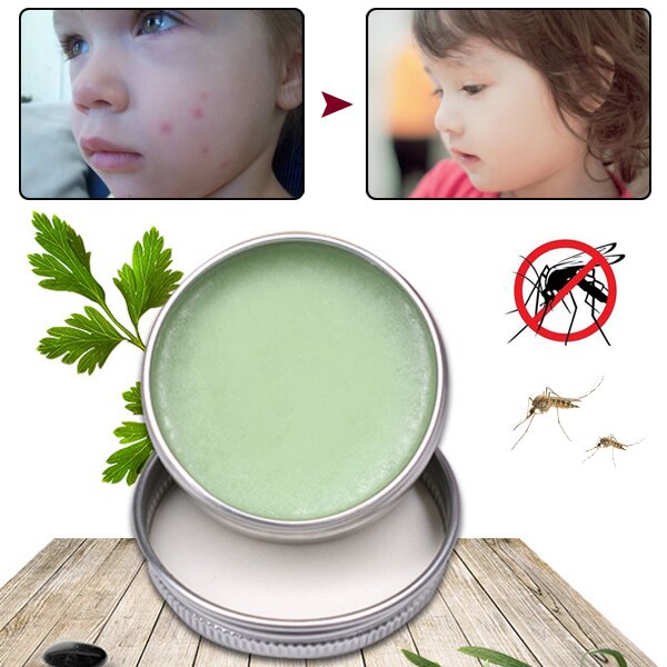 Wormwood Extract Cooling Balm Mosquito Repellent Anti Itch Pain Relief Massage Essential Oil Cream Ointment Anti Mosquito M2