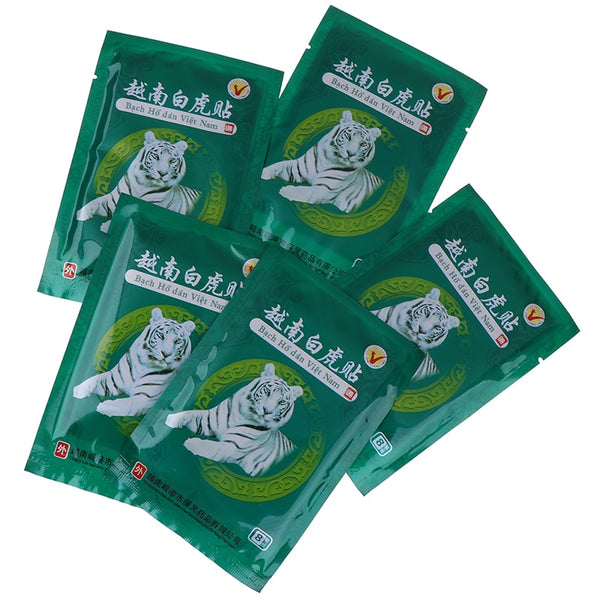 8Pcs/Bag Vietnam White Tiger Balm Chinese Herbs Medical Plasters For Joint Pain Back  Curative Plaster knee pads for arthritis