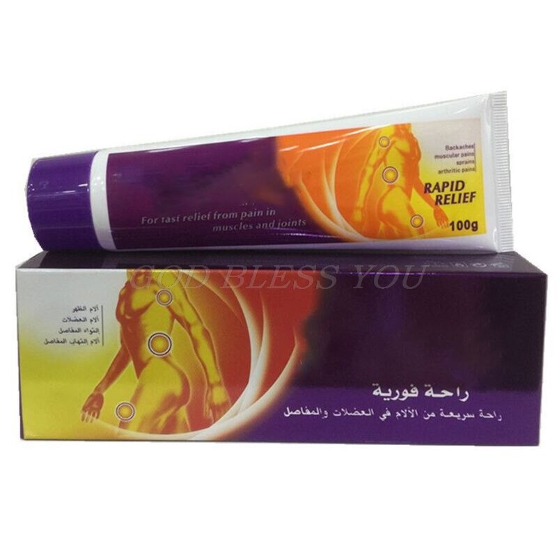 Muscle Sore Massage Cream Muscle Bone Pain Relief Cool Analgesic Arthritic Pains Acid Ointment 100g
