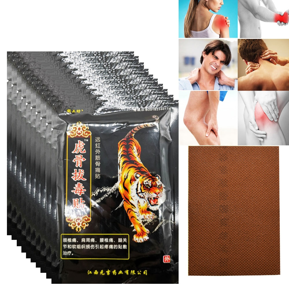 48pcs Neck Back Body Pain Relaxation Medical Plaster Tiger Balm Joint Pain Patch Killer Body Back Relax Stickers D405