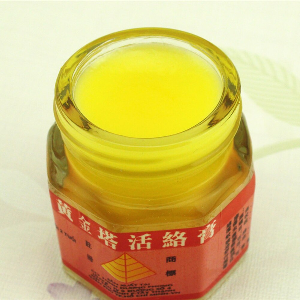 Original Vietnam Gold Tower Balm Ointment Pain Relieving Patch Massage Relaxation Arthritis Essential White Tiger Balm