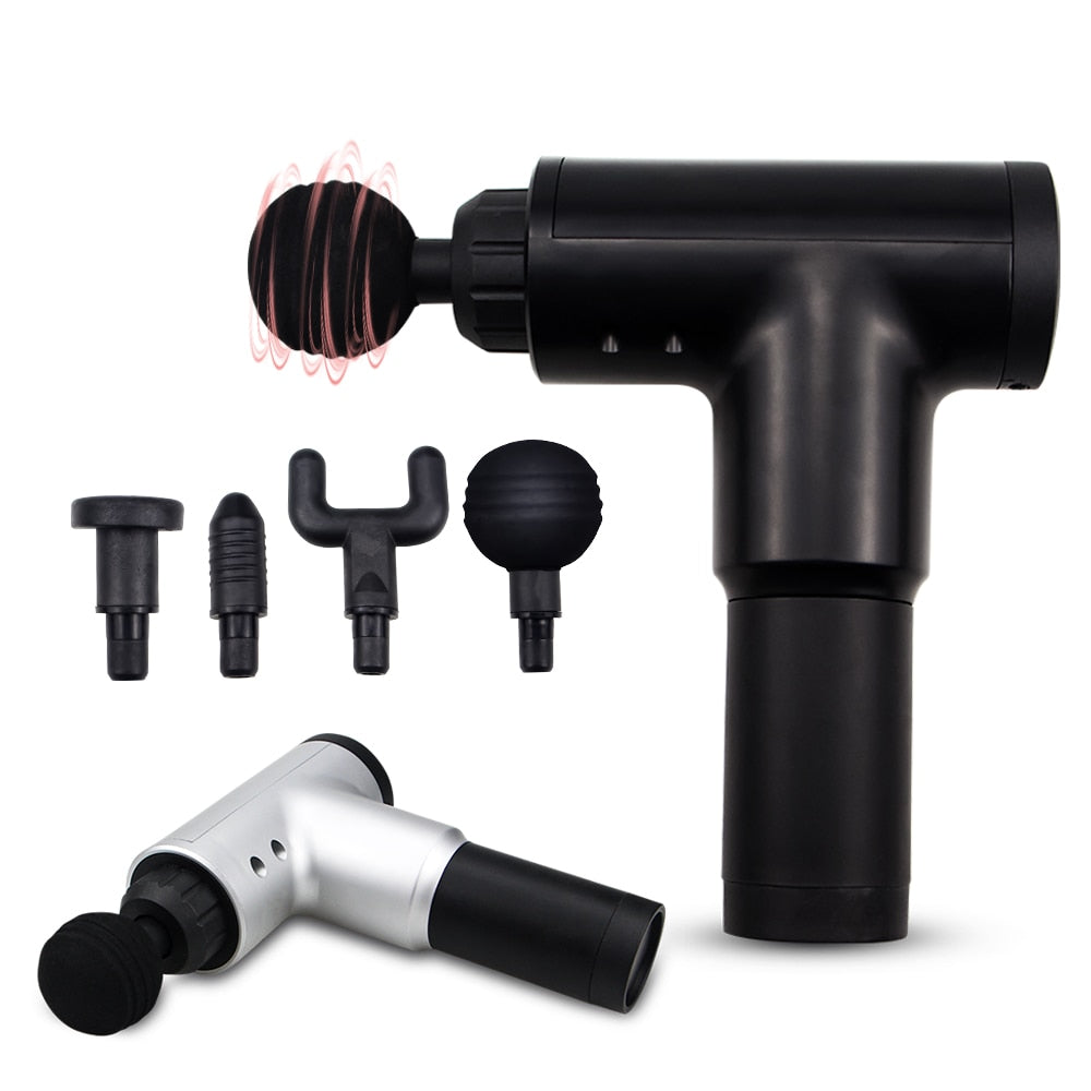 Muscle Massage Gun Deep Tissue Massager Fitness Exercise Pain Relief Electric Massager Professional Body Relaxation Fascia Gun
