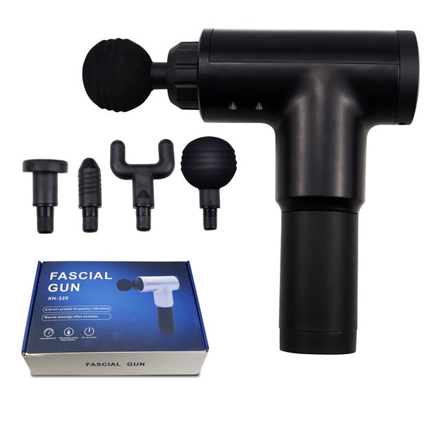 Muscle Massage Gun Deep Tissue Massager Fitness Exercise Pain Relief Electric Massager Professional Body Relaxation Fascia Gun
