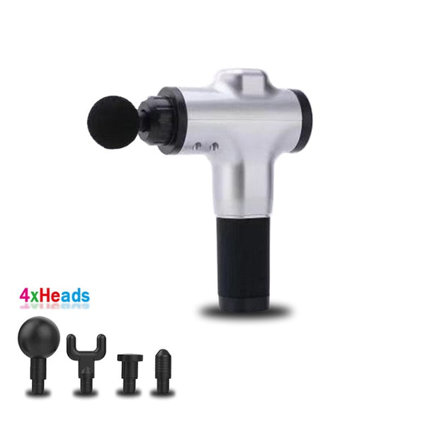GraySwan Massage Gun Muscle Massager Muscle Pain  Body massageador Relaxation Slimming Shaping Pain Relief 6 Heads With Bag