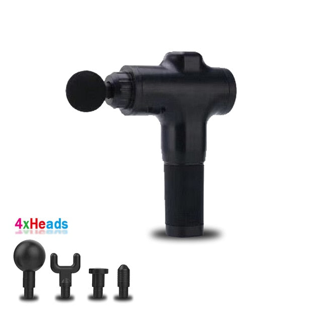 GraySwan Massage Gun Muscle Massager Muscle Pain  Body massageador Relaxation Slimming Shaping Pain Relief 6 Heads With Bag