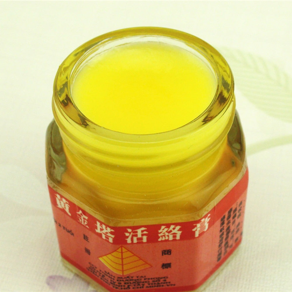 Original Vietnam Gold Tower Balm Ointment Pain Relieving Patch Massage Relaxation Arthritis Essential White Tiger Balm