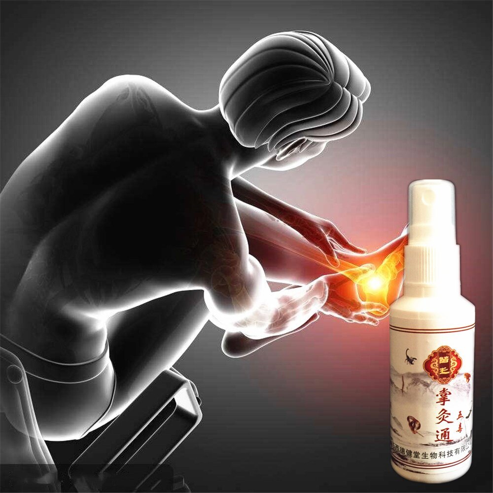 85ml MIYUELENI Gold Scorpion Venom Pain Relief Essential Oil Orthopedic Cervical Spondylosis Lumbar Disease Spray