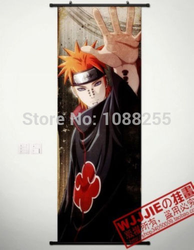 Naruto Pain Home Decor Anime Japanese Poster Wall Scroll