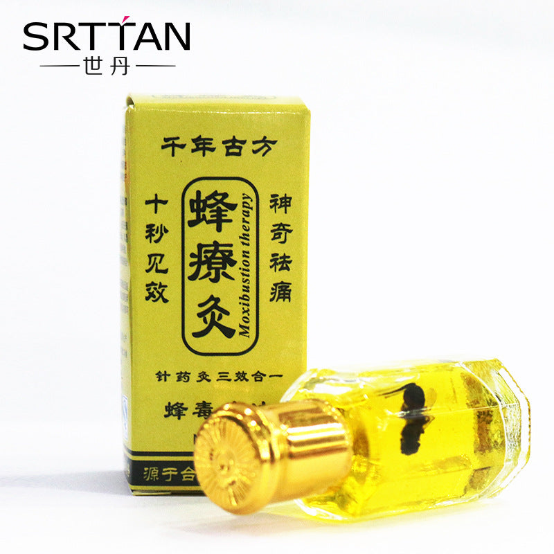 100% Original China Bee Venom Essential Oil Balm Ointment Pain Relieving Patch Relaxation Arthritis White Tiger Essential Oil
