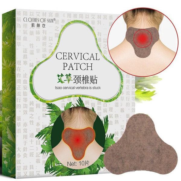 10 PCs Wormwood Moxa Self-heating Cushion Shoulder Neck Neck Cervical Relief Pain Moxibustion Patch Heat Stickers JLRD 2018